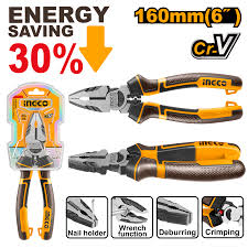 INGCO -  High leverage combination pliers 160mm HHCP28160