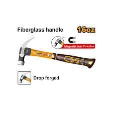 INGCO -  Claw hammer 16oz HCH81016
