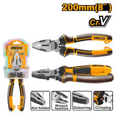 INGCO -  High leverage combination pliers 200mm HHCP28200