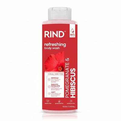 RIND - refreshing body wash - POMEGRANATE & HIBISCUS - 606ml