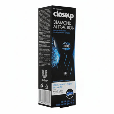 closeup - GEL TOOTH PASTE - DIAMOND ATTRACTION - 100g / 75ml