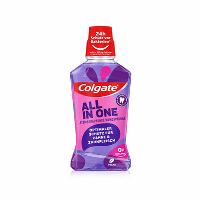 Colgate - MOUTH WASH - ALL IN ONE - Breath Taking - 500ml