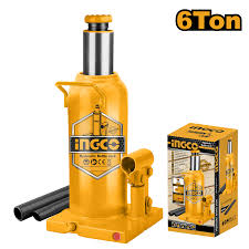 INGCO -  Hydraulic bottle jack 6ton HBJ602