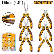INGCO -  6 Pcs mini pliers set  HMPS06115