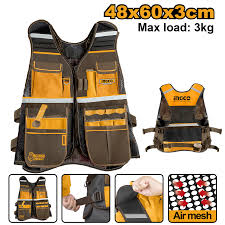 INGCO -  Tool vest 3kg/ 17 pocketss HTVT09028