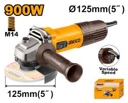 INGCO -  Angle grinder 900w AG900285