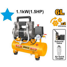 INGCO -  Air compressor 6L/1100W ACS111062