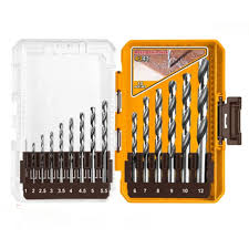INGCO -  15 Pcs 4341 HSS drill bits set  AKDL51506