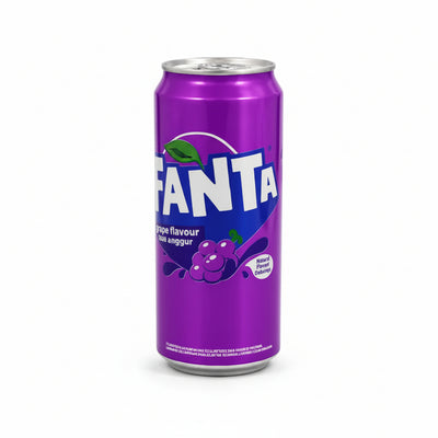 FANTA - GRAPE FLAVOUR - 24 Pack Cans - 320ml