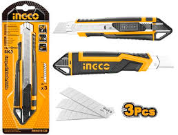 INGCO -  Snap-off blade knife 18*100mm HKNS16538