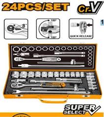 INGCO -  24 Pcs 1/2" socket set  HKTS12242