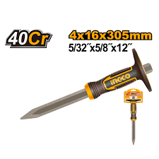 INGCO -  Concrete chisel 4mm*16mm*305mm HCC830416