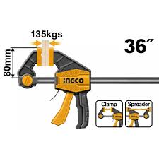 INGCO -  Quick bar clamp 80*900mm HQBC36803