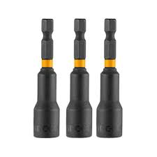 INGCO -  3 Pcs impact magnetic nut set 12mm AMN1231