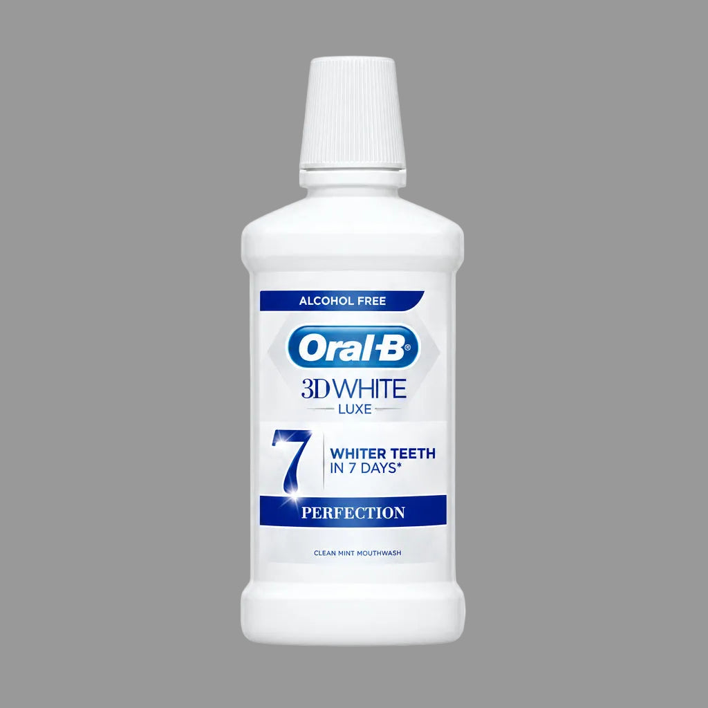 Oral-B - MOUTH WASH - 3D WHITE LUXE - 500ml