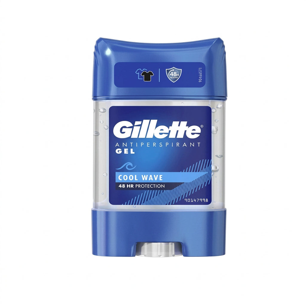 Gillette - Anti-Perspirant GEL - COOL WAVE - Deodorant Stick - 70ml - Deodorant Stick
