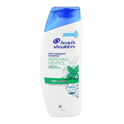 head & shoulders - ANTI-DANDRUFF SHAMPOO - REFRESHING MENTHOL - 185ml