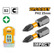INGCO -  Impact screwdriver bits PH2,25mm SDBIM71PH225