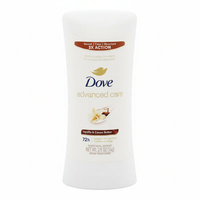 Dove - advanced care - DEODORANT STICK - VANILLA & COCOA BUTTER - 74g