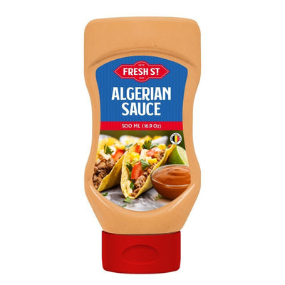 Algerian - Algerian Squeeze - Sauce - Squeeze Bottle - 500ml - Premium Condiment