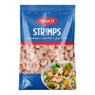 Fresh St - Peeled & Undeveined Salad Shrimps - Frozen Food - Seafood / Jhinga - 500g - Size PUD 300/500