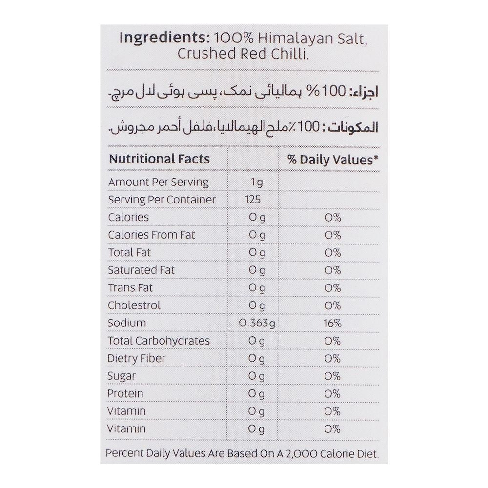 Fresh St - Himalayan Pink Salt Chilli - Spices - Infused Spice Blend - 125g - Spicy Finishing Salt