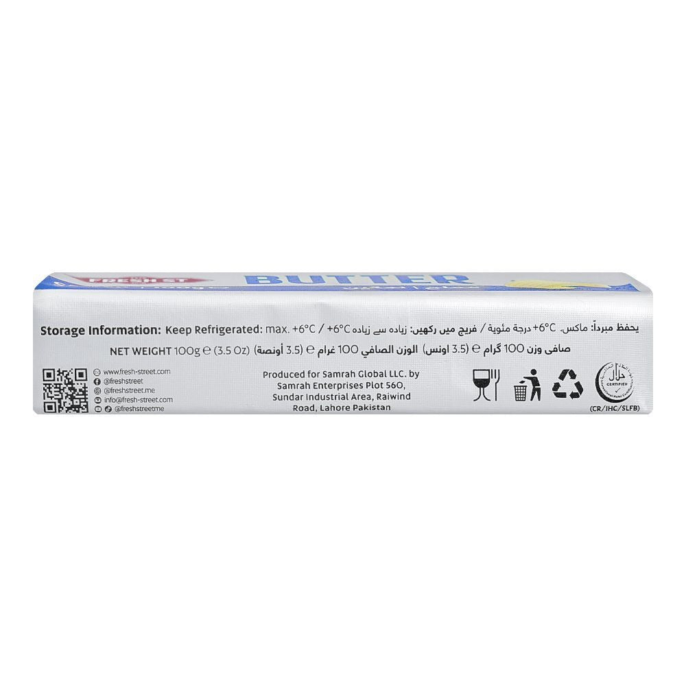 Fresh St - Butter Salted - Dairy - Block - 100g - Salted Baking/Cooking