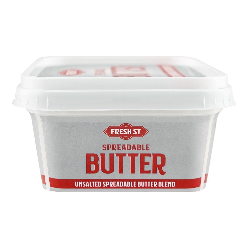 Fresh St - Spreadable Butter Unsalted - Dairy - Tub - 250g - Soft Unsalted Blend