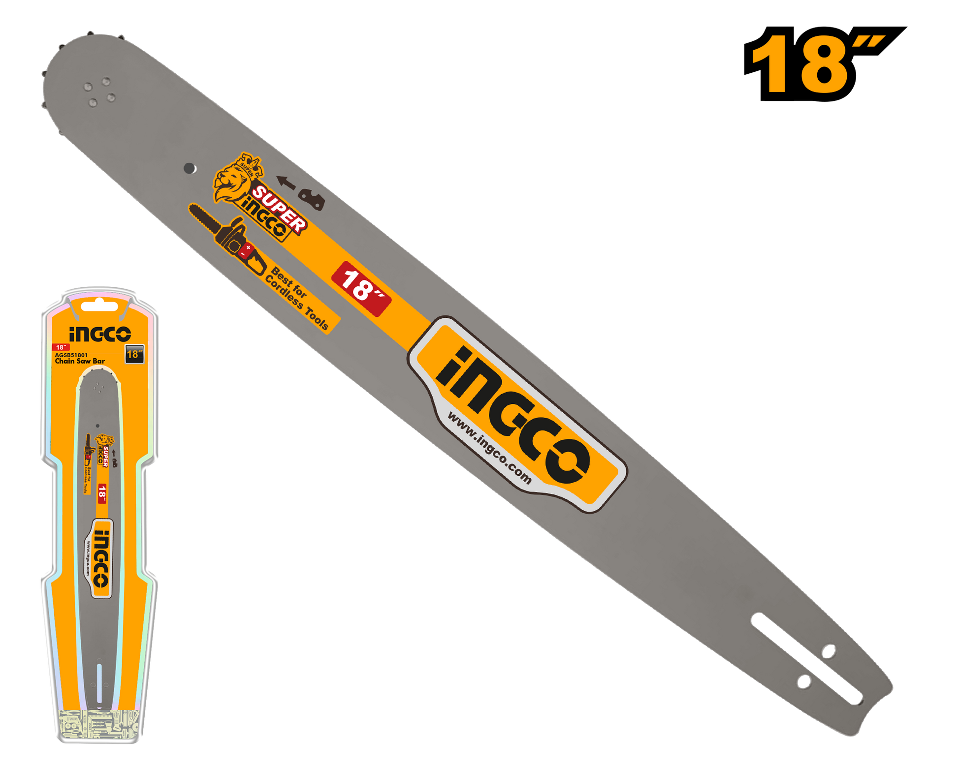 INGCO -  Chain saw bar  AGSB51801