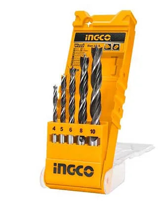 INGCO -  AKD5058 5PCS Wood Drill Bits Set