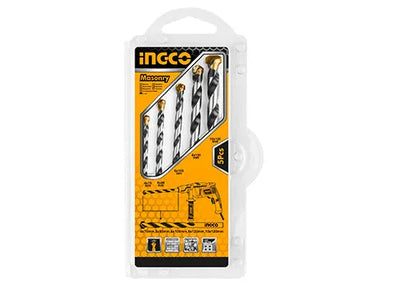 INGCO -  AKDB3055 5PCS Masonry Drill Bits Set