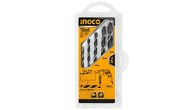INGCO -  AKDB5055 5PCS Wood Drill Bits Set