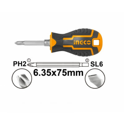 INGCO -  AKISD0202 2 IN 1 Screwdriver Set