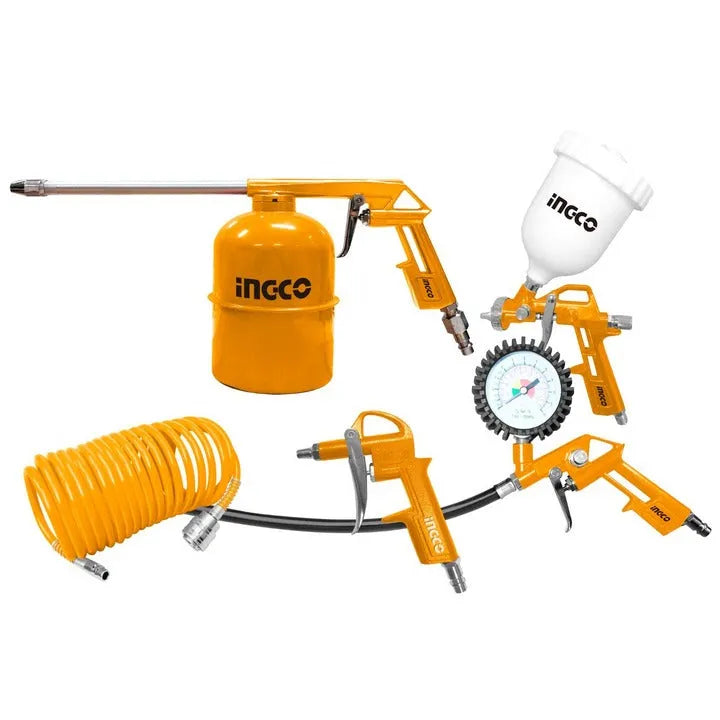 INGCO -  AKT0053-3 Air Tools 5 Pcs Set