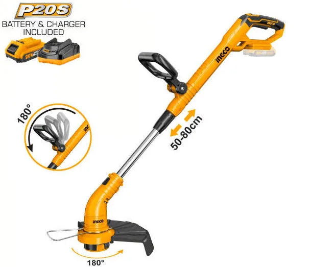 INGCO -  CGTLI20301 Lithium-Ion Grass Trimmer