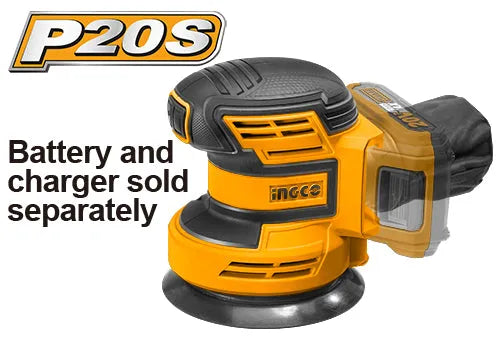 INGCO -  CROSLI2001 Lithium-Ion Random Orbit Sander