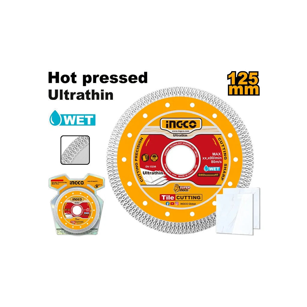 INGCO -  DMD081251HT Ultrathin Diamond Disc