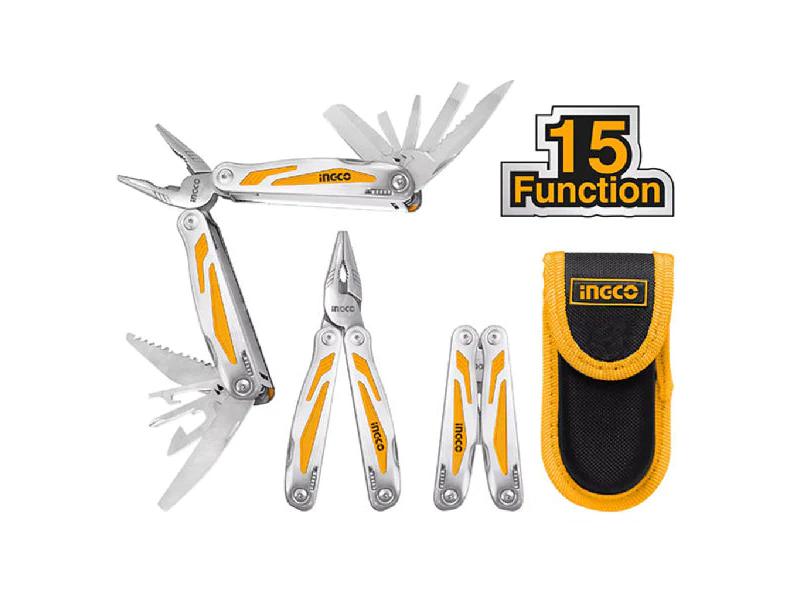 INGCO -  Foldable multi-function tool 15 functions HFMFT0115