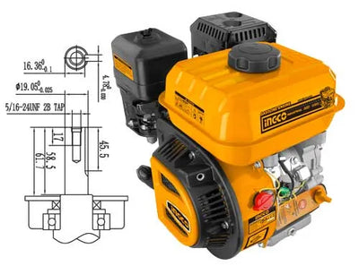 INGCO -  GEN1682 Gasoline Engine