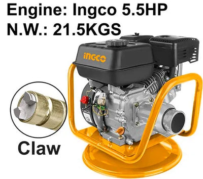 INGCO -  GVR-2 Gasoline Concrete Vibrator (Claw Type)