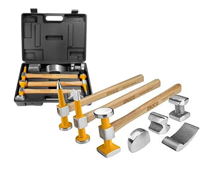 INGCO -  HBAFH0711 7pcs Body and Fender Hammer Set