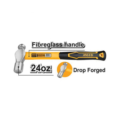 INGCO -  HBPH88024 Ball Pein Hammer
