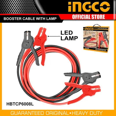 INGCO -  HBTCP6008L Booster Cable With Lamp