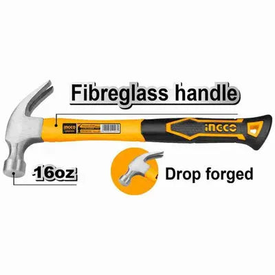 INGCO -  HCH80816 Claw Hammer