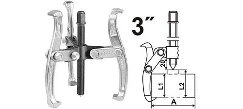 INGCO -  HGP08033 Three Jaws Puller