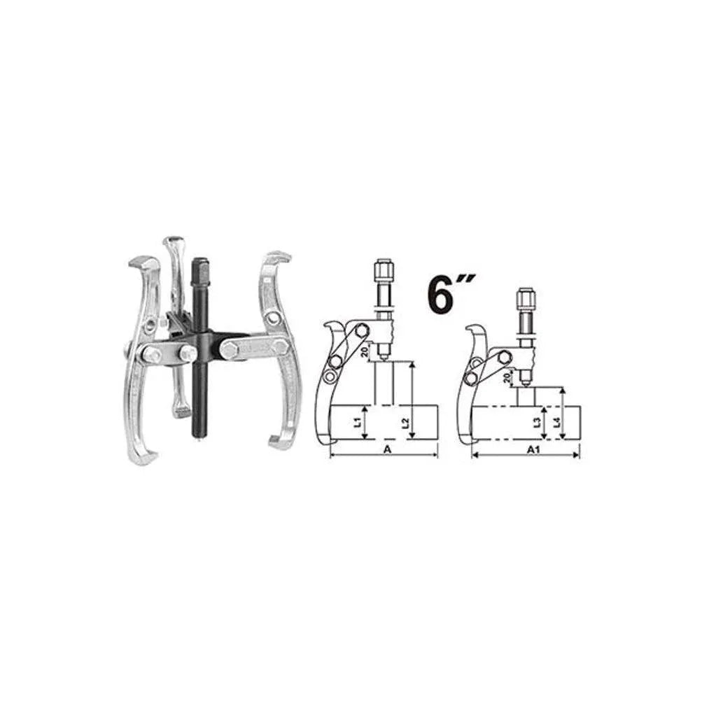 INGCO -  HGP08036 Three Jaws Puller