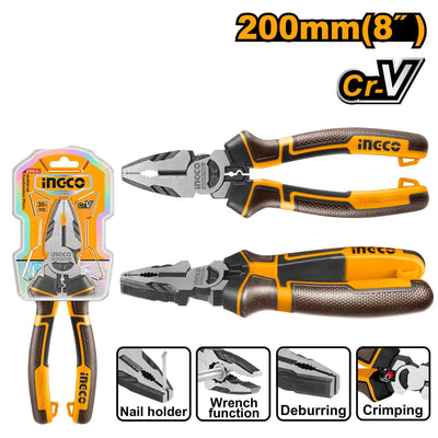 INGCO -  HHCP28200 High Leverage Combination Pliers