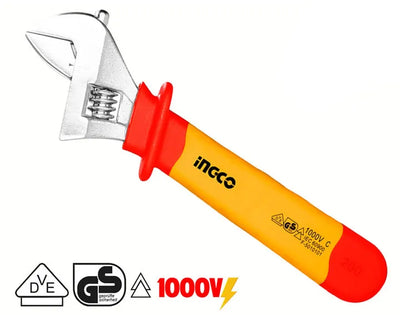 INGCO -  HIADW101 Insulated Adjustable Wrench