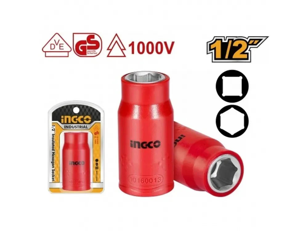 INGCO -  HIHAST12121 1/2" Insulated Hexagon Socket
