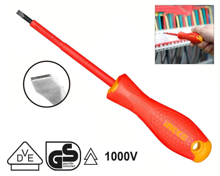 INGCO -  HISD814100 Insulated Screwdriver